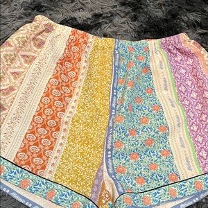 Colorful Patterned Shorts